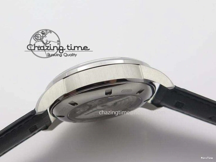 MIROTIME 0712 Ingeniuer St.Laurens SS White Dial MK 1:1 Best Edition On Black Leather Strap A Youthful 7363